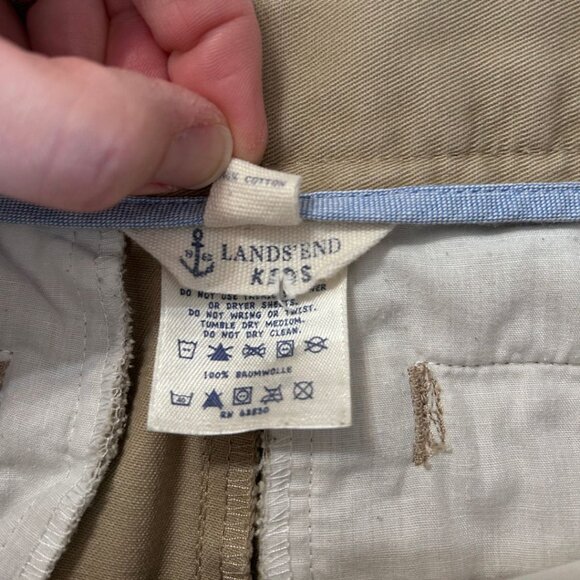 Lands End Kids Khaki Pants - Picture 3 of 5